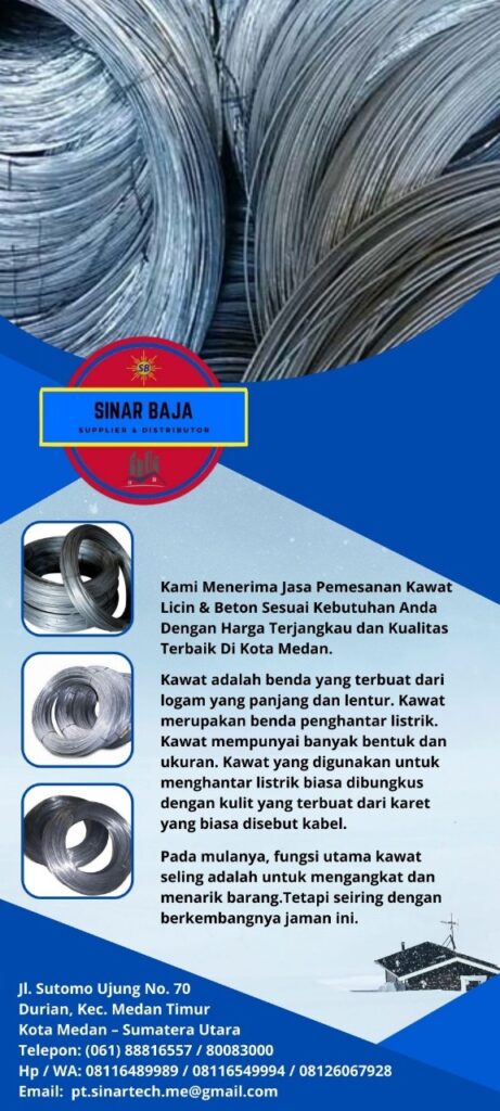 Jual Besi Baja Termurah di Medan